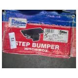 PUTNAM STEP BUMPER HITCH BOX & 2" ID RECEIVER TUB