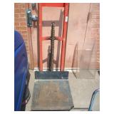 WESCO PRODUCT LIFT MODEL: DPL-54-2222-3W220 750 LB WESCO PRODUCT LIFT MODEL: DPL-54-2222-3W220 750 LB