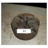 CUSHMAN 4-JAW CHUCK CUSHMAN 4-JAW CHUCK