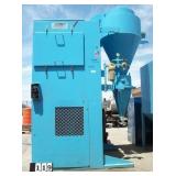 VACUBLAST BLASTING CABINET W/ DUST COLLECTOR