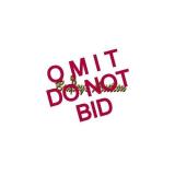OMIT **DO NOT BID** OMIT **DO NOT BID**