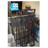 BLACK WIRE DISPLAY SHELF BLACK WIRE DISPLAY SHELF