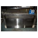 METAL ICE TRAY W/ STAINLESS SHELF METAL ICE TRAY W/ STAINLESS SHELF