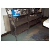 STAINLESS 8FT. SERVING CABINET STAINLESS 8FT. SERVING CABINET