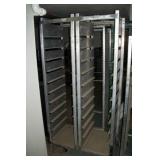 2-SIDED ALUMINUM RACK ON WHEELS 2-SIDED ALUMINUM RACK ON WHEELS
