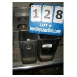 LOT: 2 STAINLESS BINS LOT: 2 STAINLESS BINS