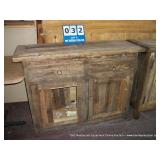 WOOD CABINET, 2 DRAWER, 2 DOOR WOOD CABINET, 2 DRAWER, 2 DOOR
