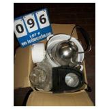 BOX: ASSORTED POTS, PANS BOX: ASSORTED POTS, PANS