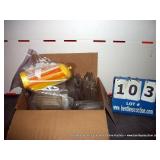 BOX: ASSORTED PLASTIC LIDS BOX: ASSORTED PLASTIC LIDS