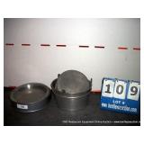 LOT: ASSORTED POTS LOT: ASSORTED POTS