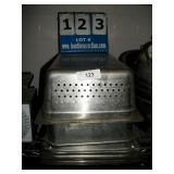 LOT: ASSORTED SQUARE POTS (9X MONEY) LOT: ASSORTED SQUARE POTS (9X MONEY)
