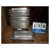 STAINLESS STEEL GARNISH TIN HOLDERS (13X MONEY) STAINLESS STEEL GARNISH TIN HOLDERS (13X MONEY)