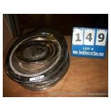 STAINLESS STEEL SERVING PLATES (12X MONEY) STAINLESS STEEL SERVING PLATES (12X MONEY)