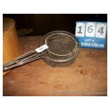 METAL STRAINERS (3X MONEY)