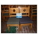 WOOD/CUSHION DINING ROOM CHAIR (2X MONEY) WOOD/CUSHION DINING ROOM CHAIR (2X MONEY)