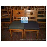 WOOD/CUSHION DINING ROOM CHAIR (2X MONEY) WOOD/CUSHION DINING ROOM CHAIR (2X MONEY)