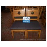 WOOD/CUSHION DINING ROOM CHAIR (2X MONEY) WOOD/CUSHION DINING ROOM CHAIR (2X MONEY)