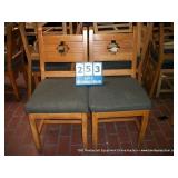 WOOD/CUSHION DINING ROOM CHAIR (2X MONEY) WOOD/CUSHION DINING ROOM CHAIR (2X MONEY)