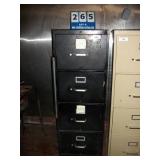 METAL 4 DRAWER FILE CABINET