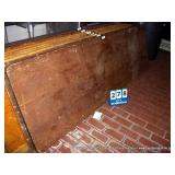 WOOD/METAL FOLDING TABLE, 30" X 30" X 96" WOOD/METAL FOLDING TABLE, 30" X 30" X 96"