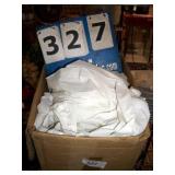 BOX: PLASTIC TABLE COVERS BOX: PLASTIC TABLE COVERS