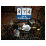ASSORTED PROPANE GAS REGULATORS (3X MONEY) ASSORTED PROPANE GAS REGULATORS (3X MONEY)