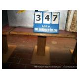 WOOD TABLE, 20" X 30" X 30" WOOD TABLE, 20" X 30" X 30"