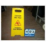 RUBBERMAID CAUTION SIGN