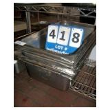 STAINLESS STEEL PANS (5X MONEY) STAINLESS STEEL PANS (5X MONEY)