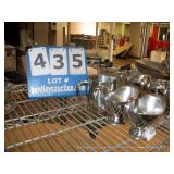 STAINLESS STEEL BUTTER BOWLS (3X MONEY)