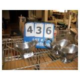 STAINLESS STEEL BUTTER BOWLS (3X MONEY) STAINLESS STEEL BUTTER BOWLS (3X MONEY)