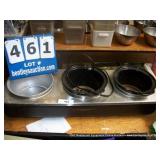 3-CONTAINER/WELL CROCKPOT 3-CONTAINER/WELL CROCKPOT