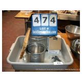 BIN: ASSORTED KITCHEN HARDWARE BIN: ASSORTED KITCHEN HARDWARE