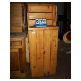 WOOD CABINET, 1 DOOR WOOD CABINET, 1 DOOR
