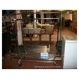 CASTERED RACK W/ EXTRA PARTS CASTERED RACK W/ EXTRA PARTS