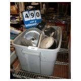 BIN: ASSORTED KITCHEN UTENSILS, HARDWARE BIN: ASSORTED KITCHEN UTENSILS, HARDWARE