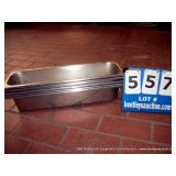 STAINLESS STEEL GARNISH TINS (5X MONEY)