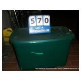 GREEN TOTE: PLASTIC CUPS GREEN TOTE: PLASTIC CUPS