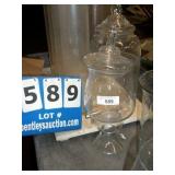 DECORATIVE GLASSWARE - JAR DECORATIVE GLASSWARE - JAR