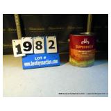 CAN: SUPER DECK TRANSPARENT STAIN, 124 OZ