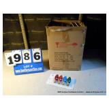 BOX: GE CHRISTMAS LIGHT REPLACEMENT BULBS
