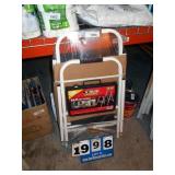 GORILLA LADDERS 1 & 2 STEP STOOLS-SET