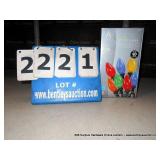 BOX: HOLIDAY WONDERLAND LED C9 LIGHTS - CHRISTMAS