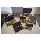 6- Mitutoyo micrometers, individual, outside,
