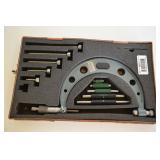 Mitutoyo micrometer set, outside, 0-6