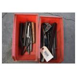 2- Trays of punches & misc tools