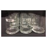 12 large heavy bottom votive holders