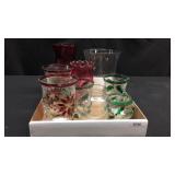 Assorted box of vases Christmas