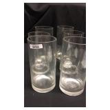 8 inch glass hurricanes