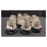 15 grape light holders with plastic shades